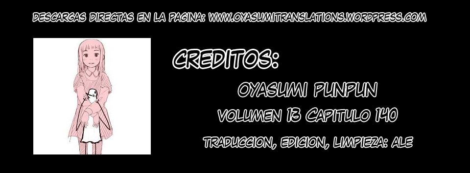 Oyasumi Punpun-Volume 13 Chapter 140